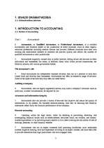 Összefoglalók, jegyzetek 'Bookkeeping', 3.                