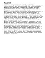 Esszék 'Comparison of Societies of Central and South America', 1.                