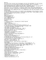 Összefoglalók, jegyzetek 'Rural Tourism in Northern Ireland', 1.                