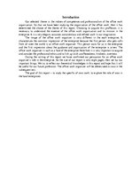 Kutatási anyagok 'The Indices of Competence and Professionalism of the Organization of the Office ', 4.                