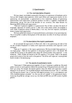 Kutatási anyagok 'The Indices of Competence and Professionalism of the Organization of the Office ', 8.                