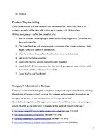 Üzleti tervek 'Costa Coffee Business Analysis', 7.                