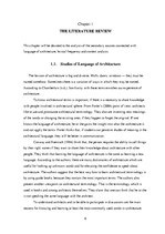 Kutatási anyagok 'Language Use in Architecture Texts', 6.                