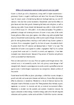 Összefoglalók, jegyzetek 'Effects of Tropospheric Ozone', 1.                