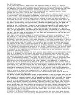 Esszék '"Tell-Tale Heart" by Edgar Allan Poe', 1.                