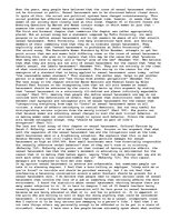 Esszék 'Sexual Harassment', 1.                