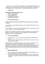 Záródolgozatok 'Bitcoins - Virtual Currencies', 49.                