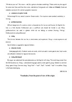 Összefoglalók, jegyzetek 'Lecture Notes in English Style', 6.                