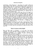 Kutatási anyagok 'English Language Dialects', 7.                