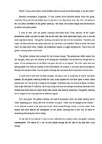 Esszék 'The Effects of the Global Warming (Public Speech)', 1.                