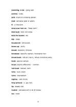 Összefoglalók, jegyzetek 'The Vocabulary of the English Slang', 10.                