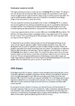 Összefoglalók, jegyzetek 'Most Popular Commercial Airliners', 1.                