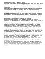 Esszék 'Problems of Modernization in Developing Nations', 1.                