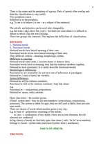 Összefoglalók, jegyzetek 'Theoretical Grammar- Morphology', 6.                