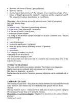 Összefoglalók, jegyzetek 'Theoretical Grammar- Morphology', 7.                