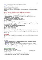 Összefoglalók, jegyzetek 'Theoretical Grammar- Morphology', 19.                