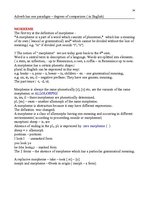 Összefoglalók, jegyzetek 'Theoretical Grammar- Morphology', 34.                