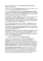 Összefoglalók, jegyzetek 'A világháborúk', 10.                