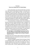 Összefoglalók, jegyzetek 'Extract from "Bleak House" by Charles Dickens', 1.                