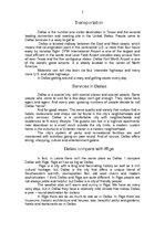 Kutatási anyagok 'Place of Visiting - Dallas', 5.                