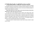Kutatási anyagok 'Description of Tourism Situation in Netherlands', 6.                