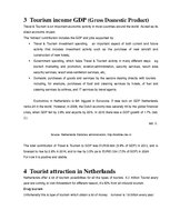 Kutatási anyagok 'Description of Tourism Situation in Netherlands', 7.                
