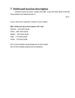 Kutatási anyagok 'Description of Tourism Situation in Netherlands', 12.                