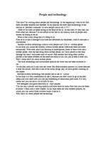 Esszék 'People and Technology', 1.                