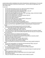 Összefoglalók, jegyzetek 'Environment', 2.                