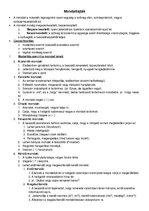 Összefoglalók, jegyzetek 'Mondatfajták', 1.                