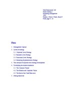 Összefoglalók, jegyzetek 'Home Reading. Marketing Management', 1.                