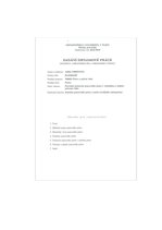 Záródolgozatok 'Srovnání postavení pracovního práva ČR', 2.                