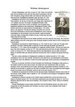 Összefoglalók, jegyzetek 'William Shakespeare ', 2.                