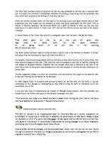 Összefoglalók, jegyzetek 'Australian Traditions', 3.                