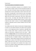 Kutatási anyagok 'Ryanair Organisational Style from Postmodernist and Modernist Perspectives', 1.                