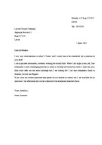 Minták 'Covering Letter', 1.                