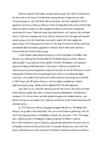 Kutatási anyagok 'German - American Cultural Contribution to USA’s Economy', 2.                