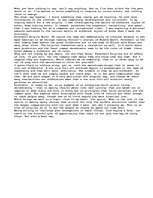 Esszék 'Going a different way.', 1.                