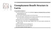 Prezentációk 'Social Support Financing for Unemployed Persons in Latvia', 7.                