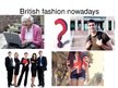 Prezentációk 'British Fashion Through the Ages', 14.                