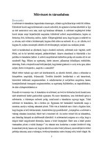 Összefoglalók, jegyzetek 'Művészet és társadalom', 3.                