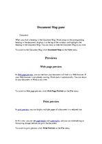 Összefoglalók, jegyzetek 'Operating Modes MS Word ', 4.                