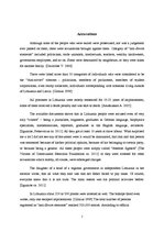 Kutatási anyagok 'Deportations from Latvia and Lithuania', 7.                