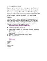 Kutatási anyagok 'Rabbit Farming', 2.                