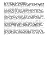 Esszék 'Should athletics be allowed in American high schools?', 1.                