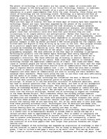 Esszék 'An Inquiry into the Question of how Technology Has Expanded', 1.