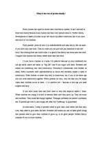 Esszék 'What is the Size of Perfect Family', 1.                