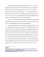 Esszék 'Interpretation of the Old Testament in Relation to the New Testament Living', 6.                