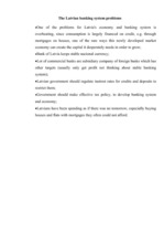 Összefoglalók, jegyzetek 'Banking System in Latvia', 13.                