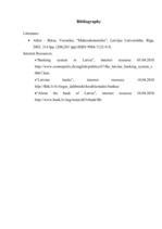 Összefoglalók, jegyzetek 'Banking System in Latvia', 15.                